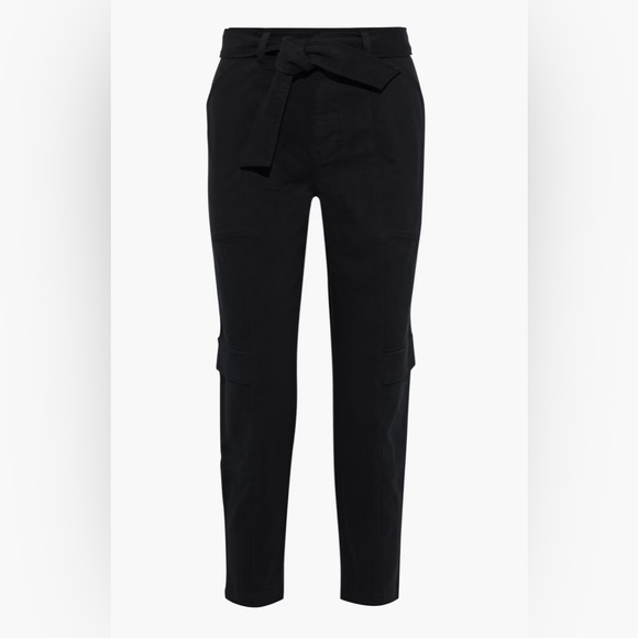 NWT J Brand Athena Utility Waist Tie Pant Black 25 $268 - Picture 2 of 7